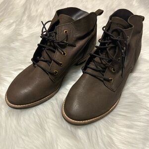 DIBA Brown Leather Upper Boots